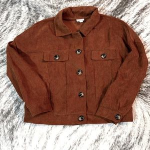 NWOT LulaRoe Berlin corduroy jacket, large